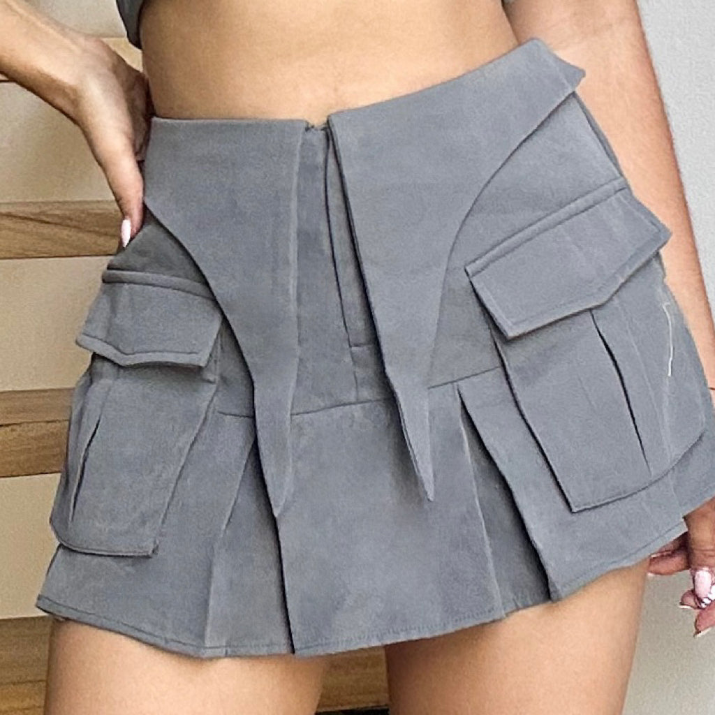 Falda Short Cargo