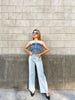 Jeans Denim Wide Leg